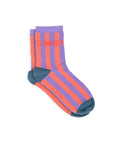 Damensocken gestreift Summer, One Size 36-40