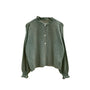 Alpaca-Cardigan khaki, One Size