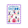 Kindertattoos Hasen im Zirkus bunt