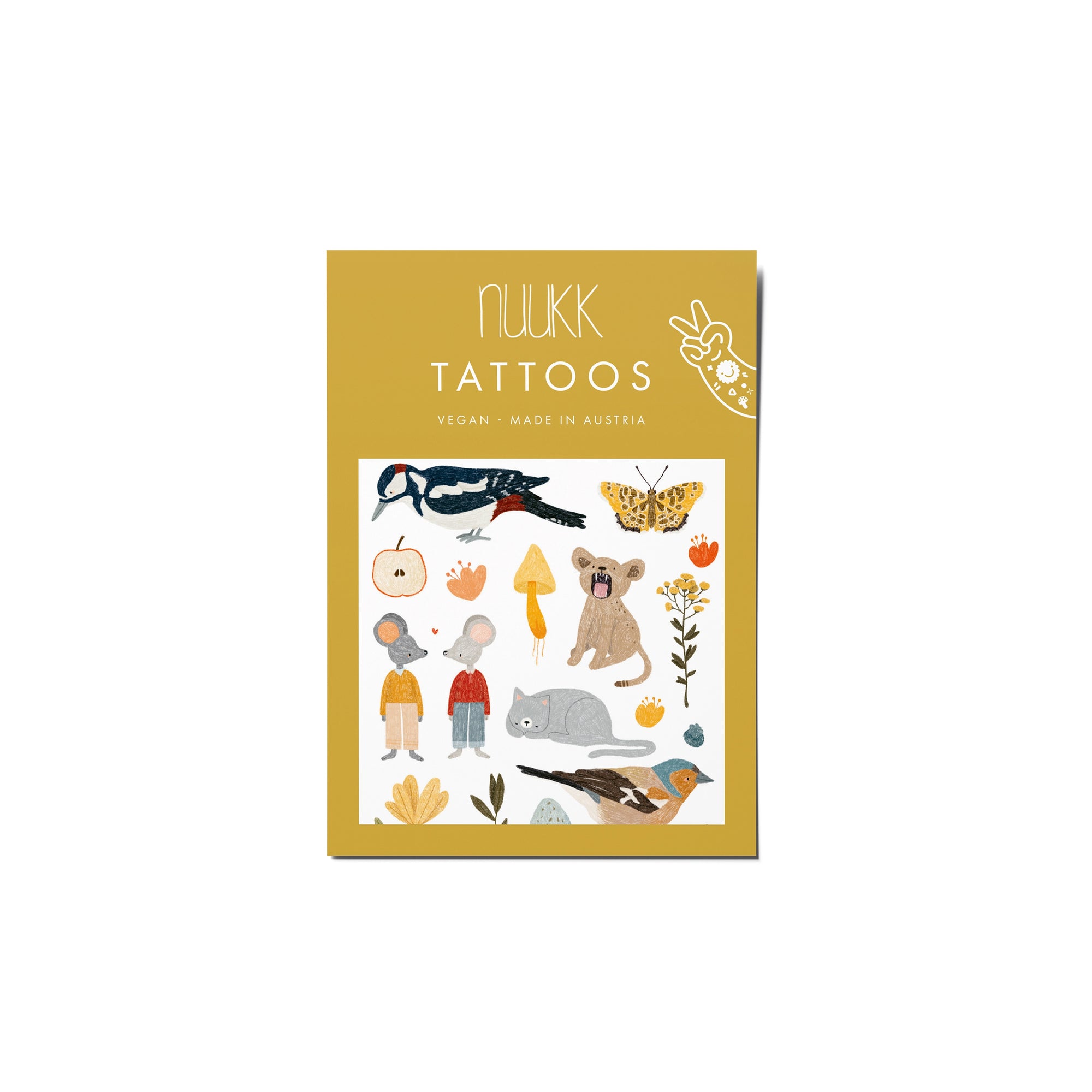 Kindertattoos kleiner Specht