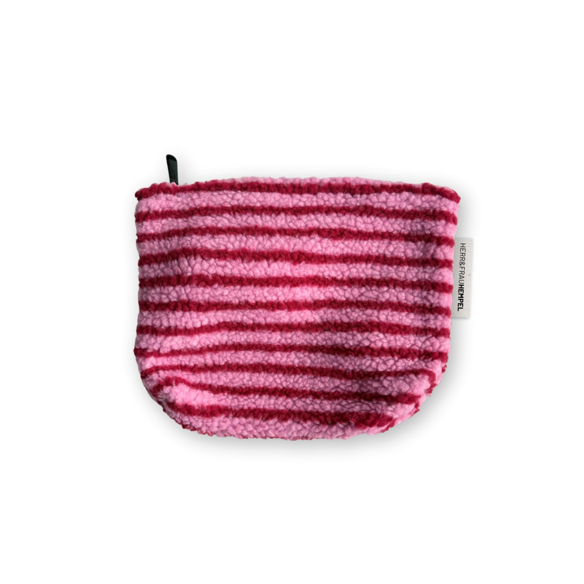Teddy Tasche rosa-rot,25x5x18 cm