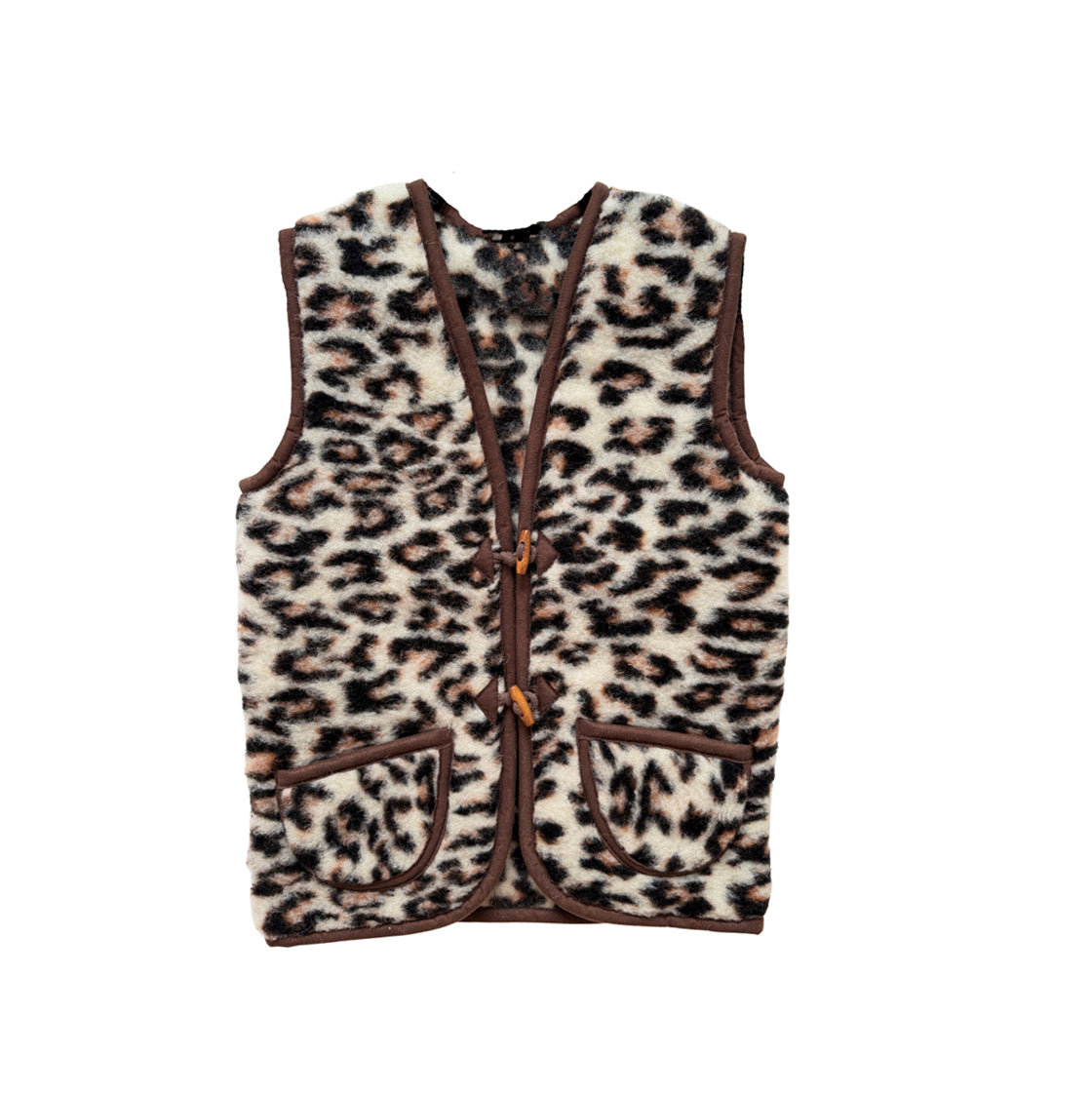 Wollweste Leopard