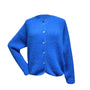 Cardigan königsblau, One Size