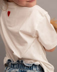 T-Shirt AMORE weiss mit Stick