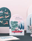 Weihnachtskarte Merry Christmas