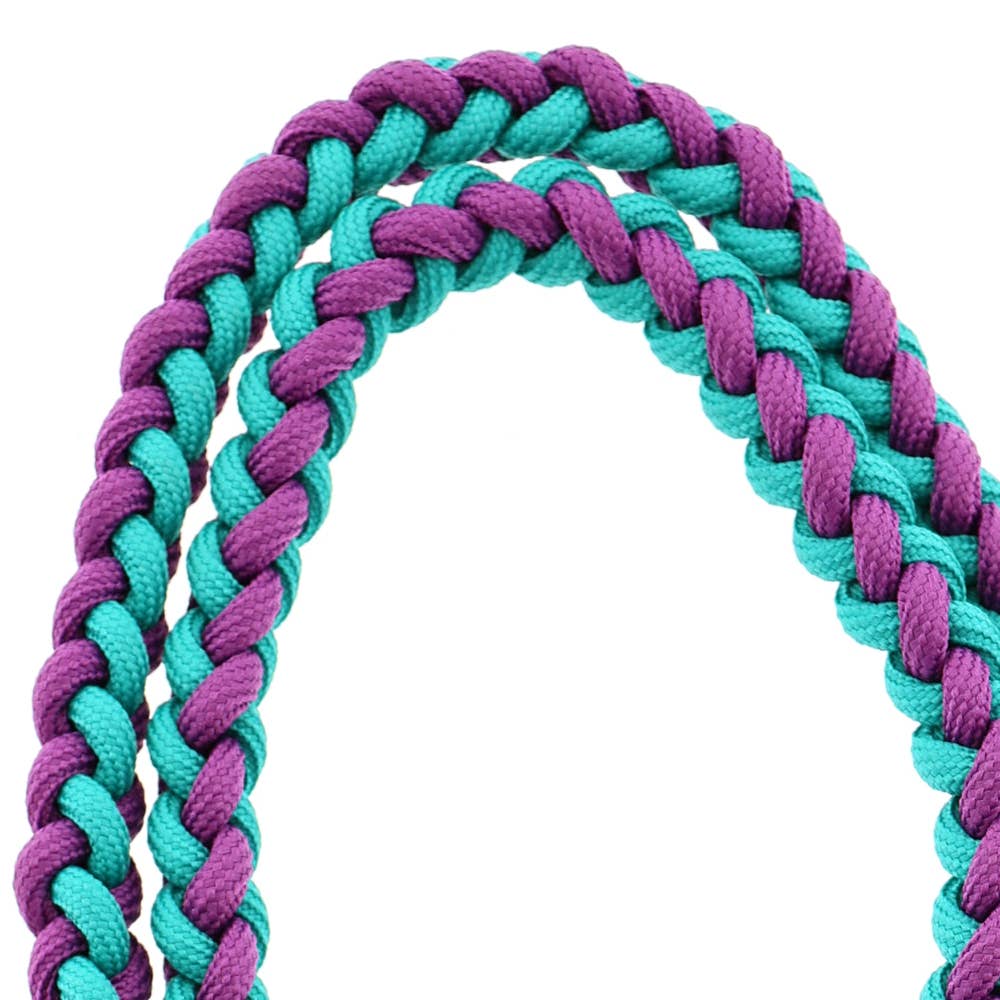 lange Handykette türkis-lila