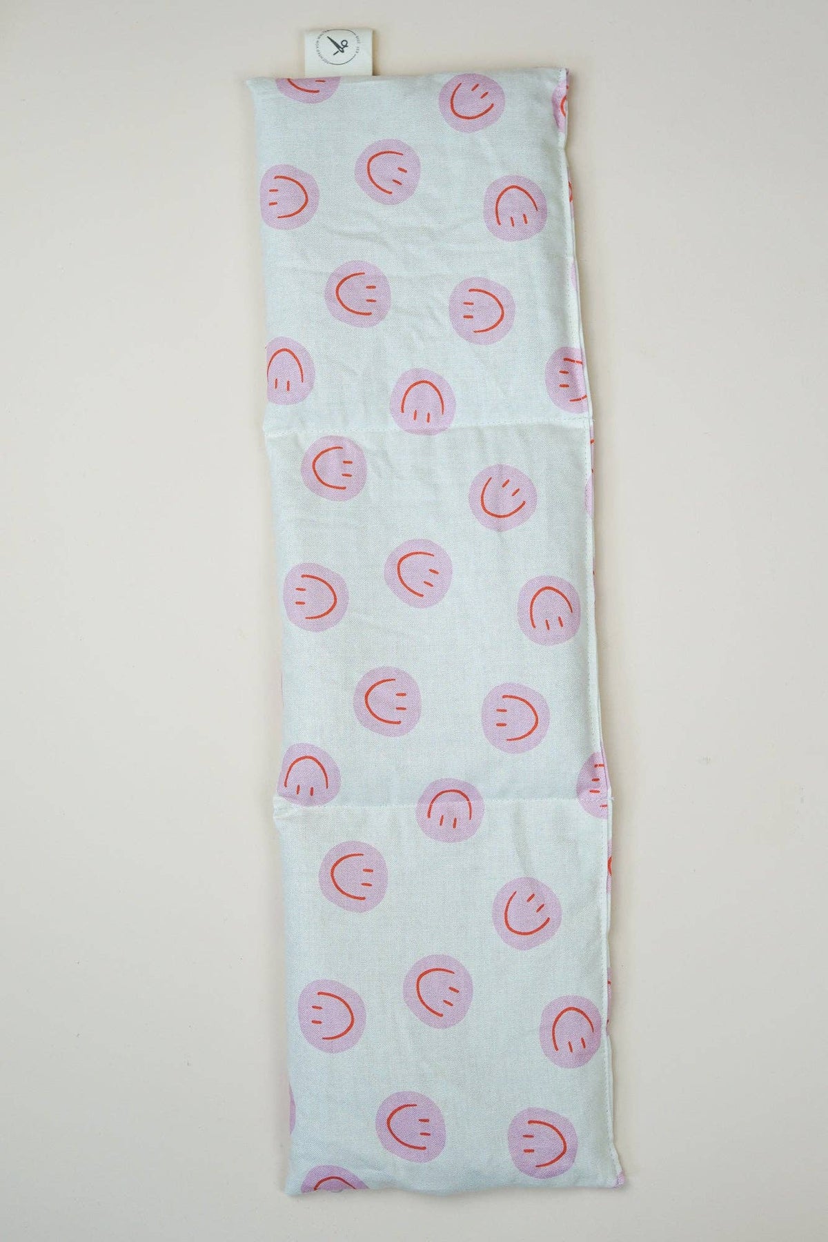 Wärmekissen Smiley Pink - längliches Kammerkissen warm+ Kalt