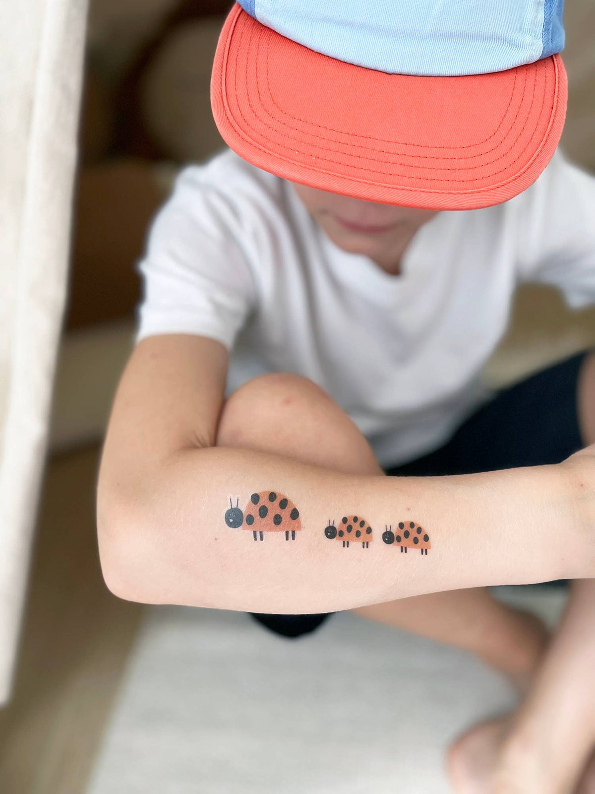 Kindertattoos Marienkäfer &amp; Co.