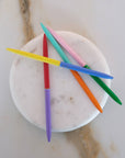 Slim Pens Vierer-Set, Duo-Ton Regenbogen