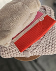 Teddy-Fäustlinge natur, One Size