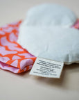 Augenkissen orange-pink