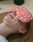 Augenkissen orange-pink