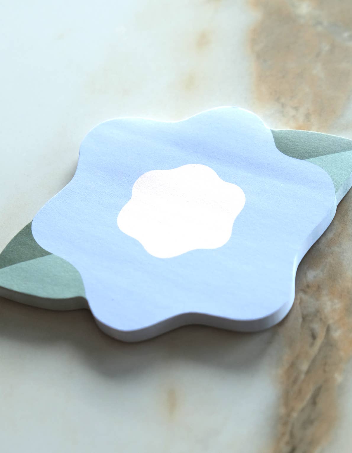 Haftnotizblock Blume