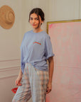 T‑Shirt Gelateria blau, One Size