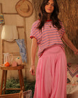 T-Shirt Riva Streifen, One Size