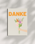 Postkarte - DANKE