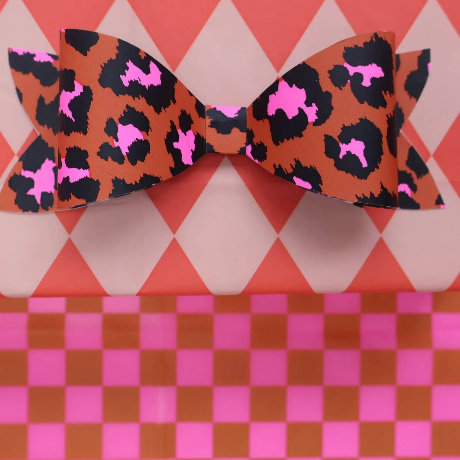 Seidenpapier gemustert orange-pfirsich