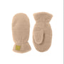 Teddy-Fäustlinge natur, One Size