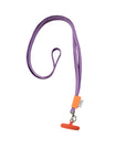 Handykette flieder-neonorange, ca. 75 cm