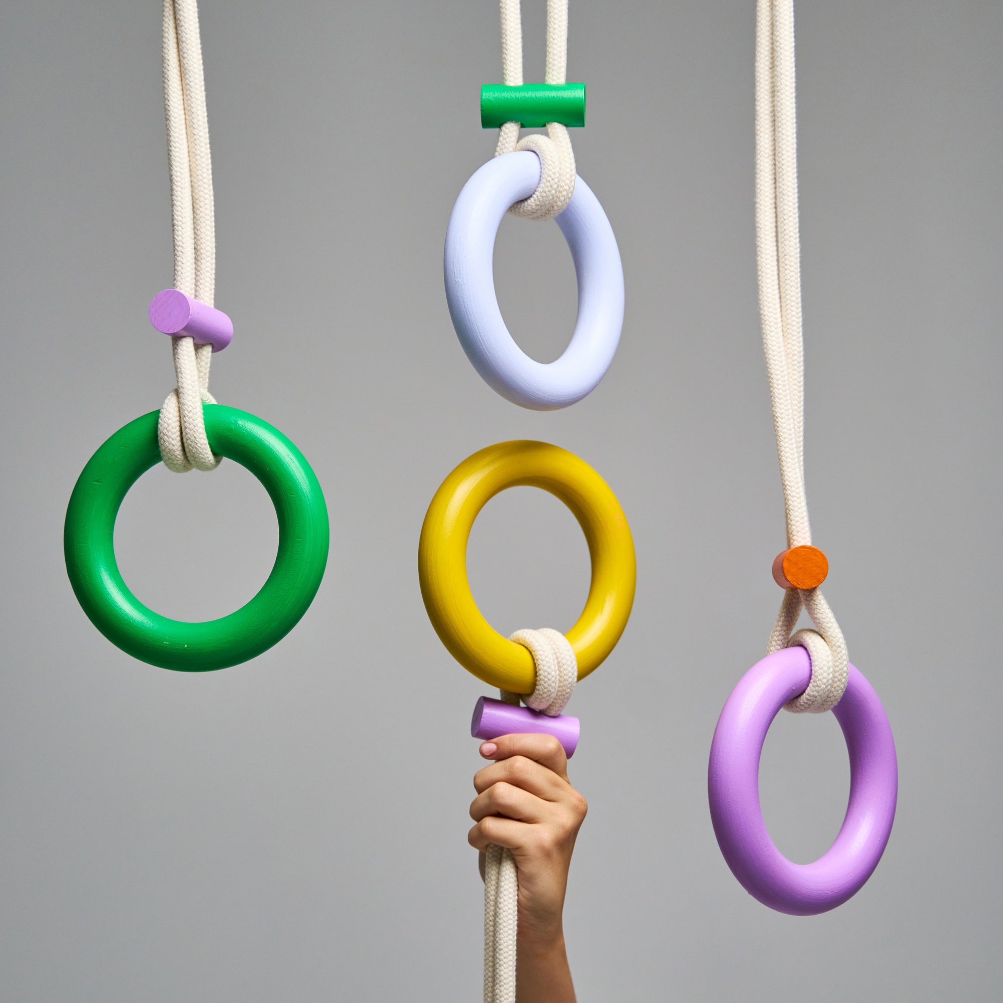 Gymnastik Ringe bunt