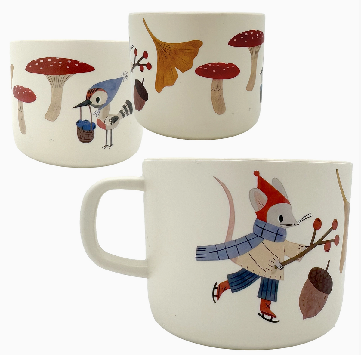 Kindertasse Waldtiere