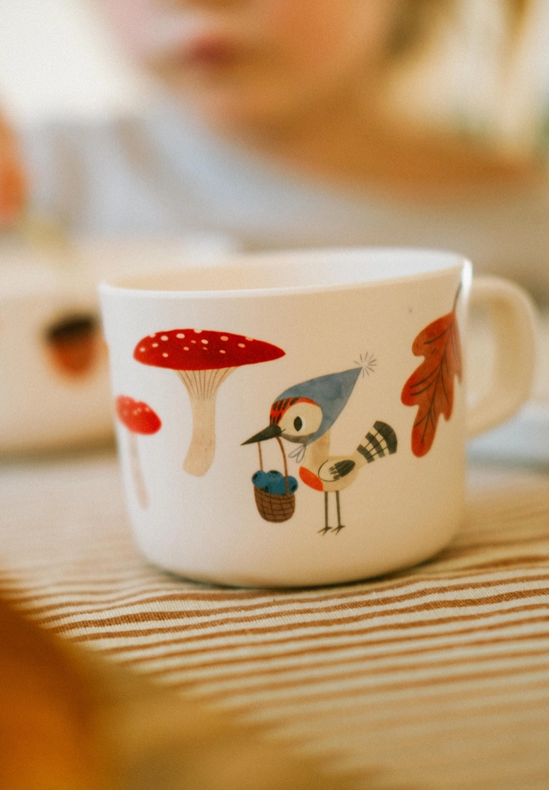 Kindertasse Waldtiere