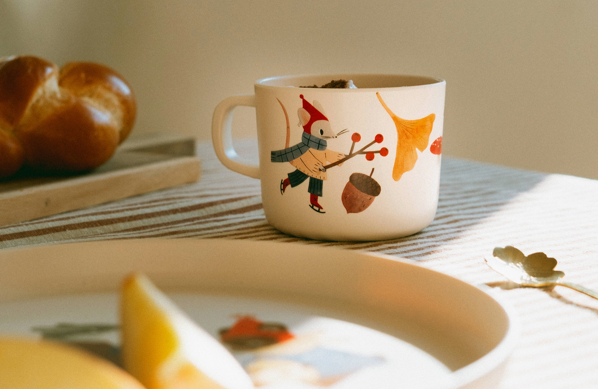 Kindertasse Waldtiere