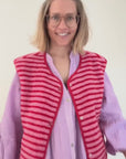 Musselinkleid flieder, One Size