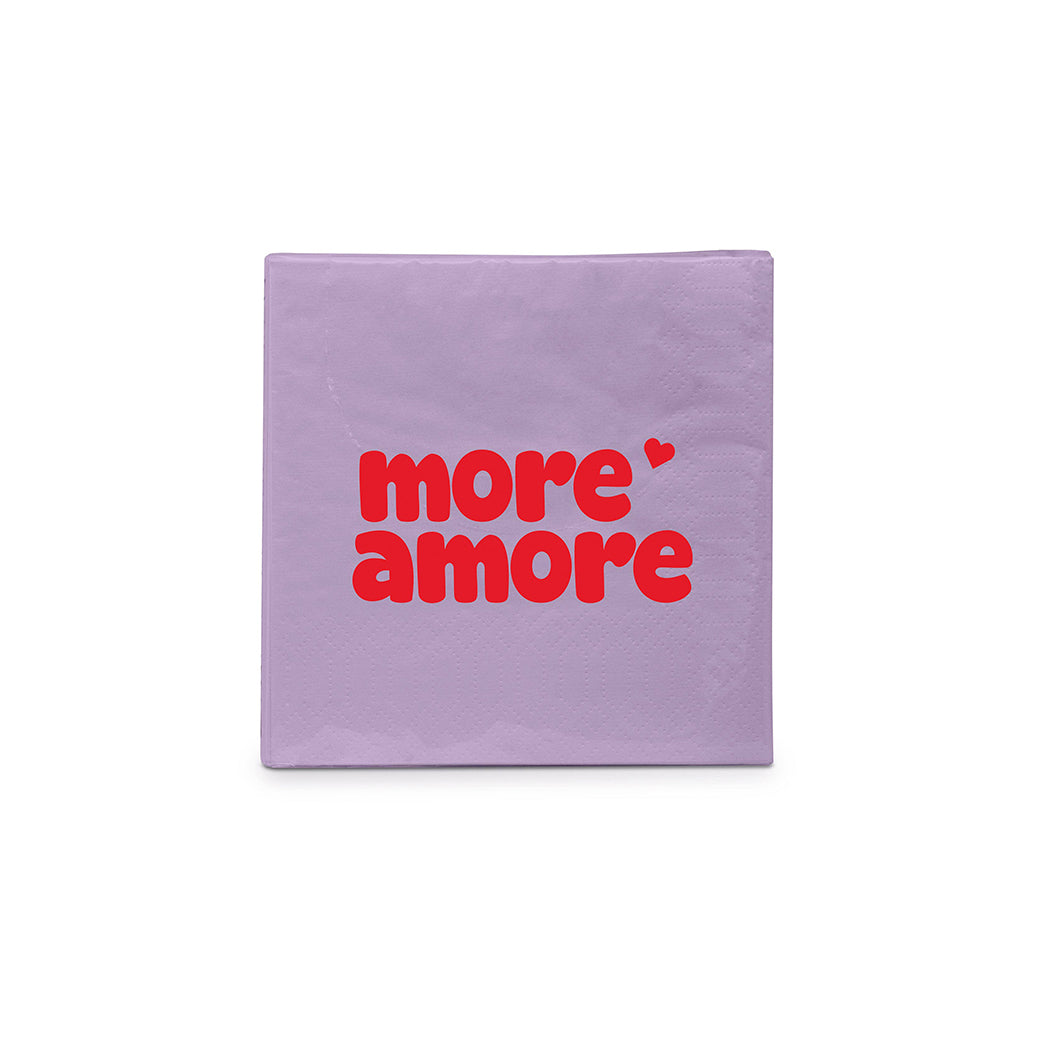 Papierservietten More Amore, 25 x 25 cm