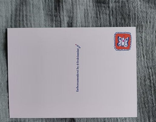 Postkarte - Startklar