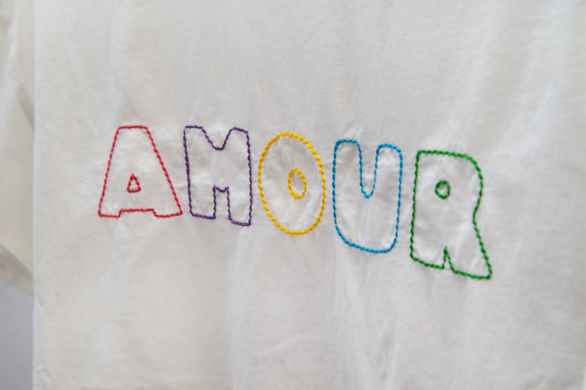T-Shirt AMOUR weiss