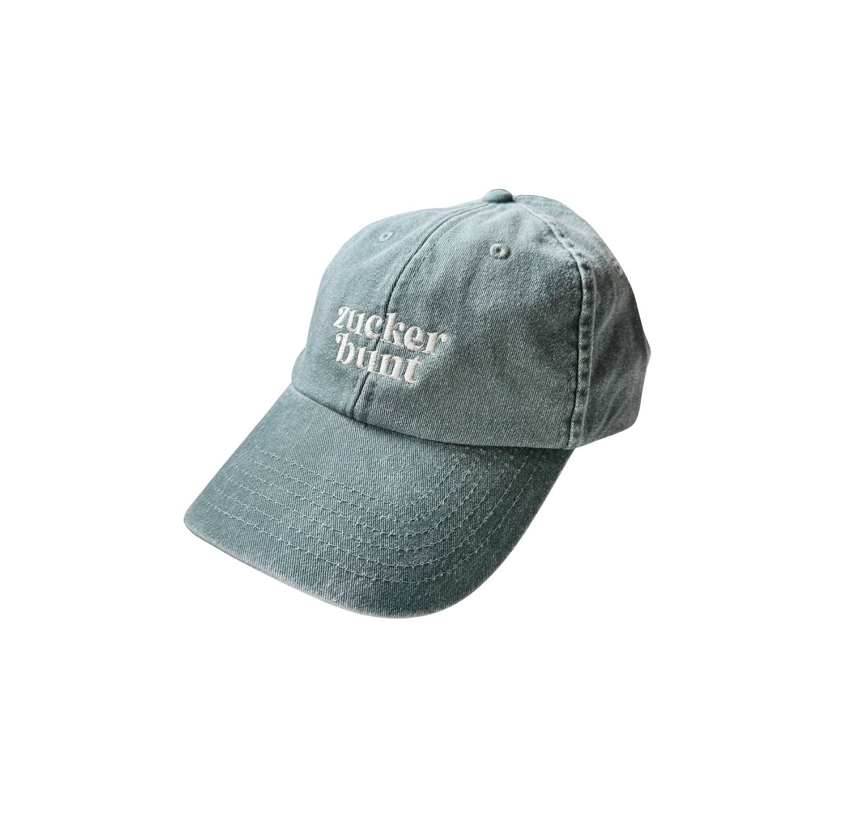 Cap mit Stick zuckerbunt vintage mint, One Size